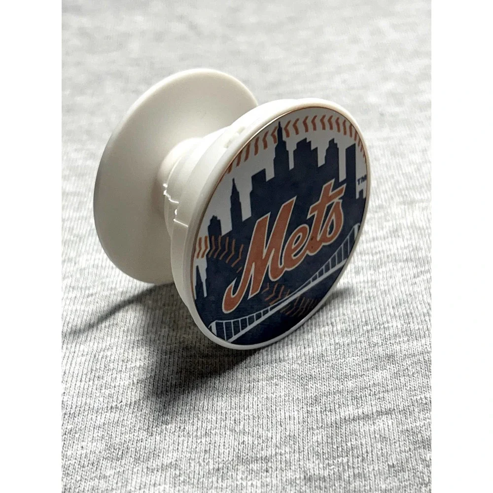 New York Mets Custom Pop Up Phone Accessory With Strong Adhesive Base